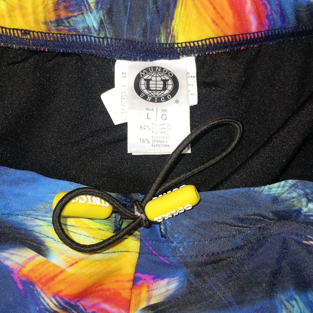 Colorful Men's Swim Briefs Size L - Picture 6 of 6